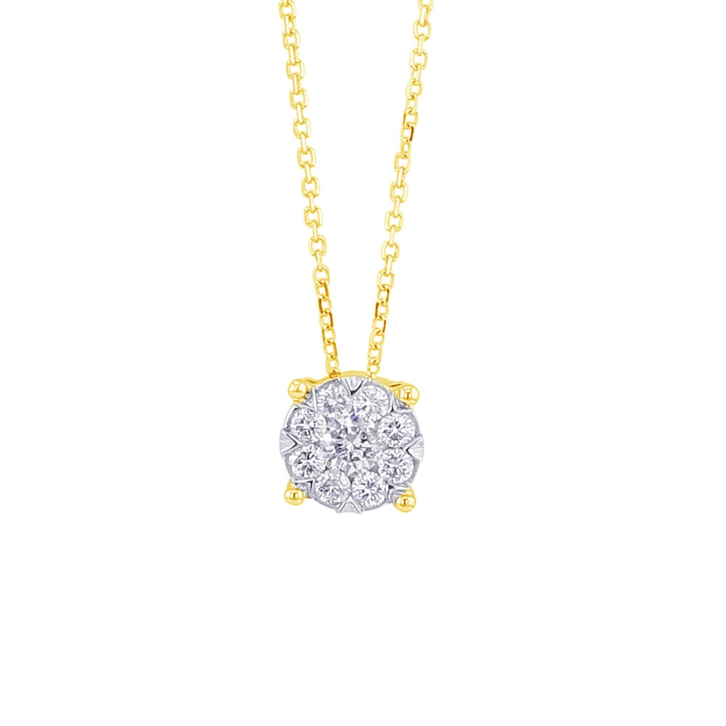 Miracle Elegant Diamond Necklace 1/3ct