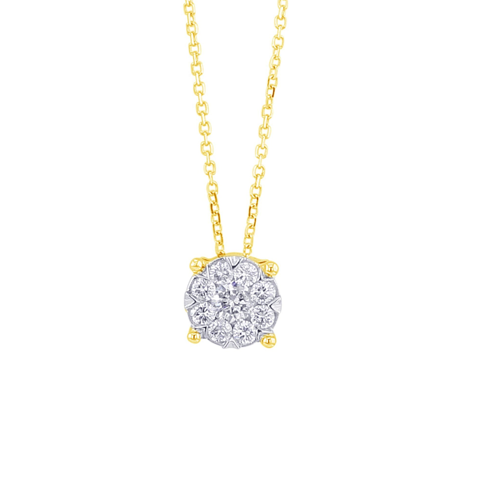 Miracle Elegant Diamond Necklace 1/2 Carat
