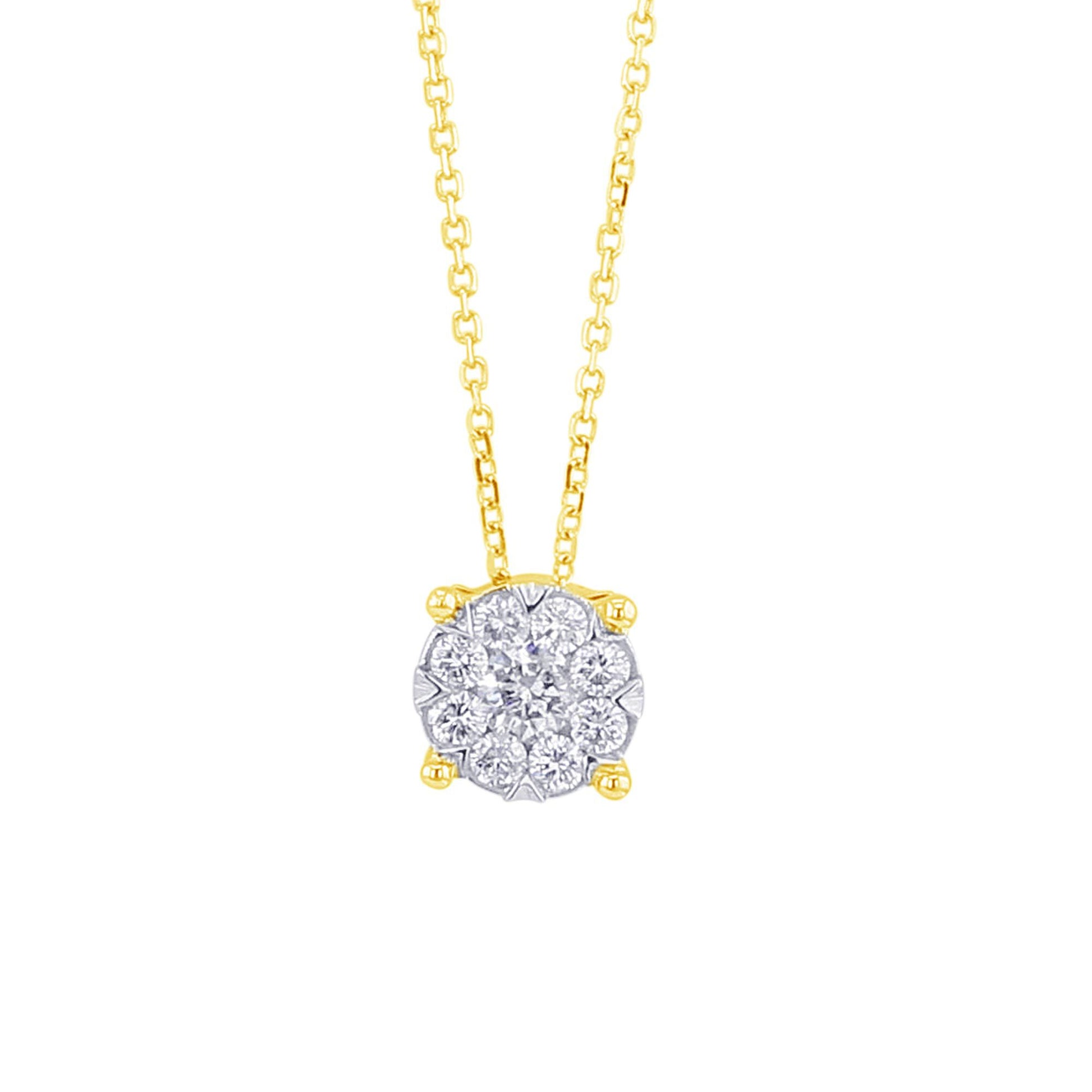 Miracle Elegant Diamond Necklace 3/4CT
