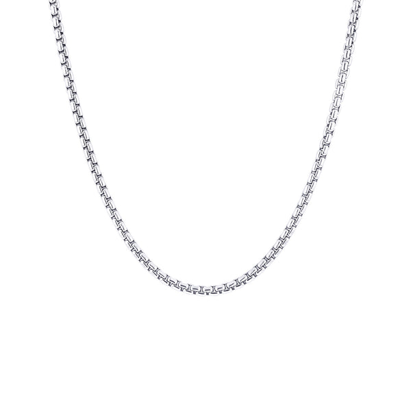 Creed Silver Box Link Chain Necklace – Steven Singer Jewelers