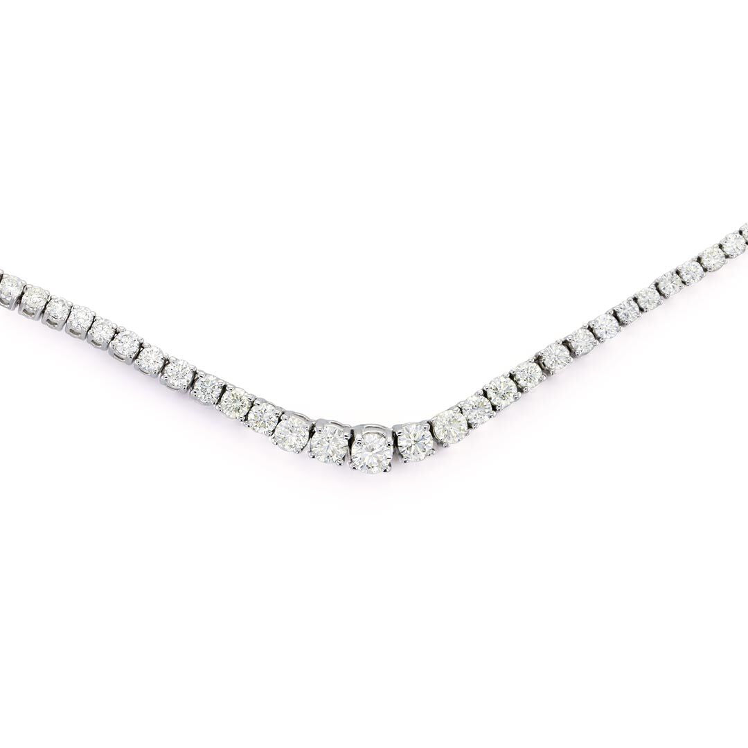 Miracle Diamond Tennis Necklace 10Ct