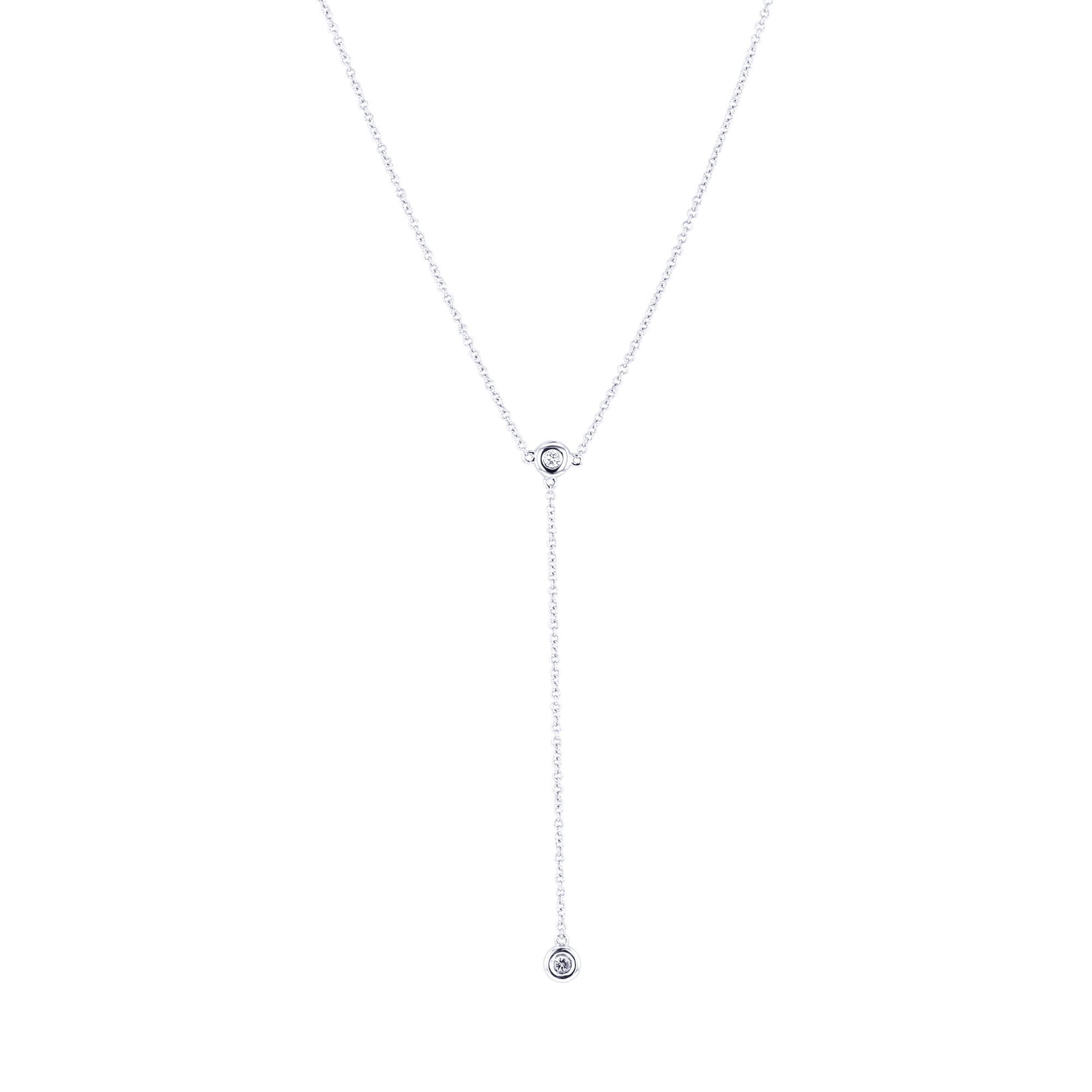 Tallulah Lariat Diamond Necklace