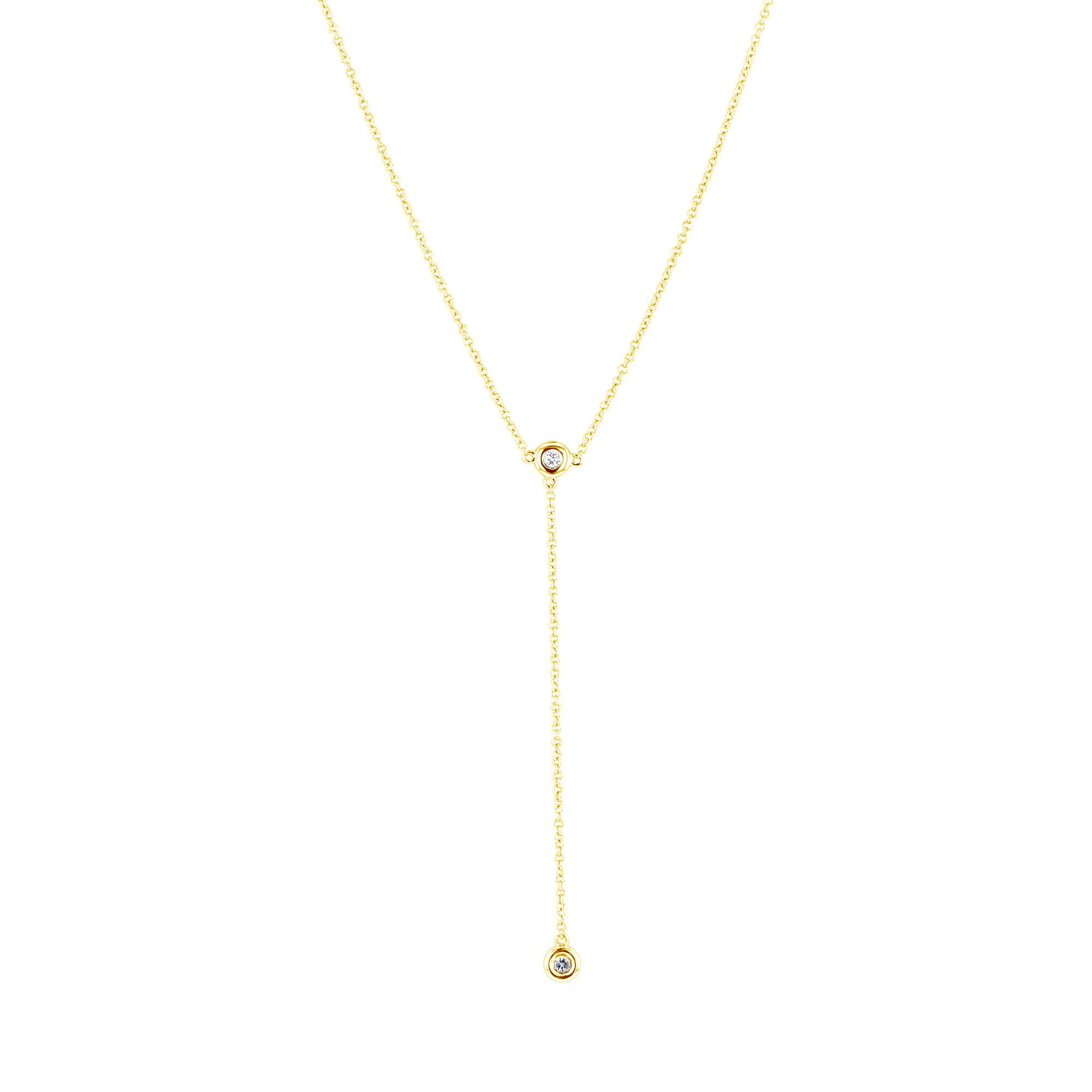 Tallulah Lariat Diamond Necklace