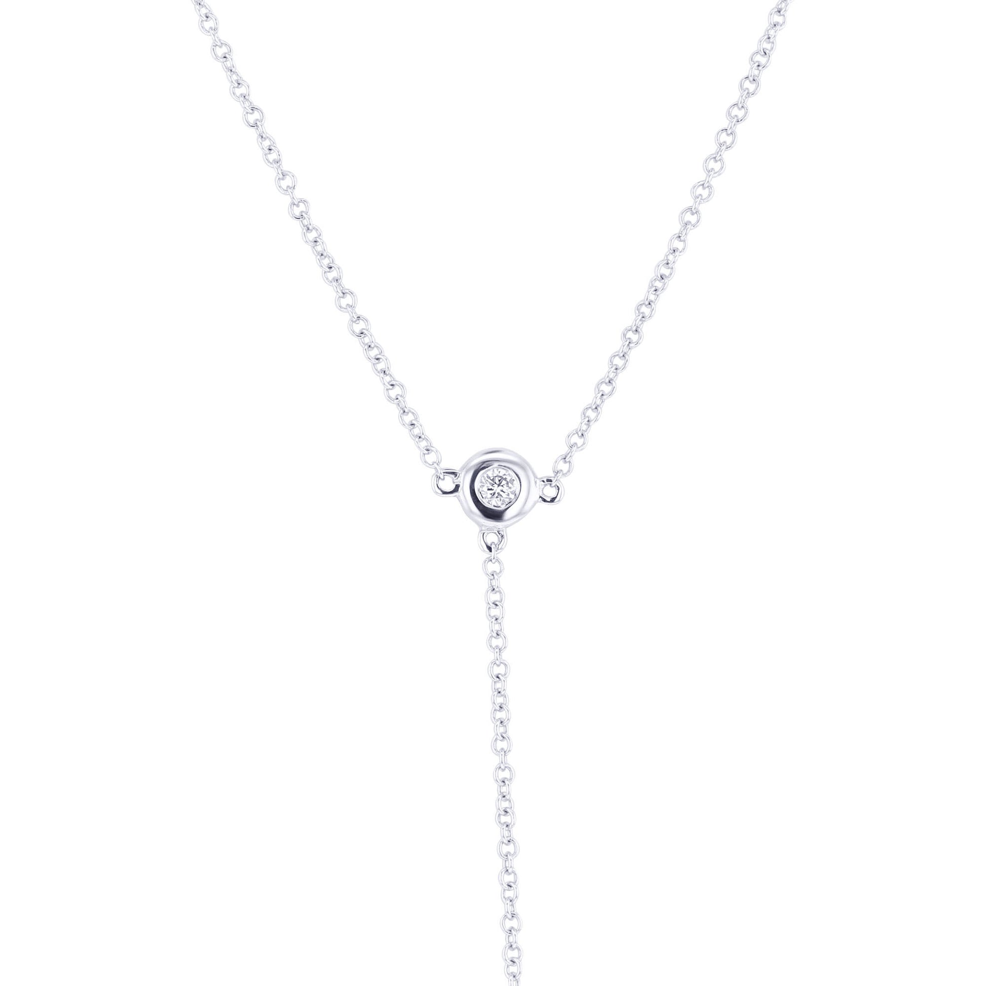 Tallulah Lariat Diamond Necklace