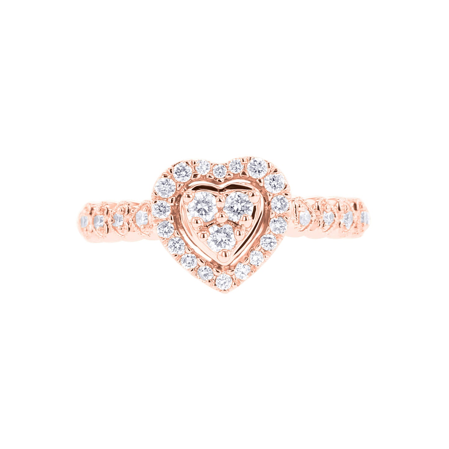 Mila Heart Diamond Ring