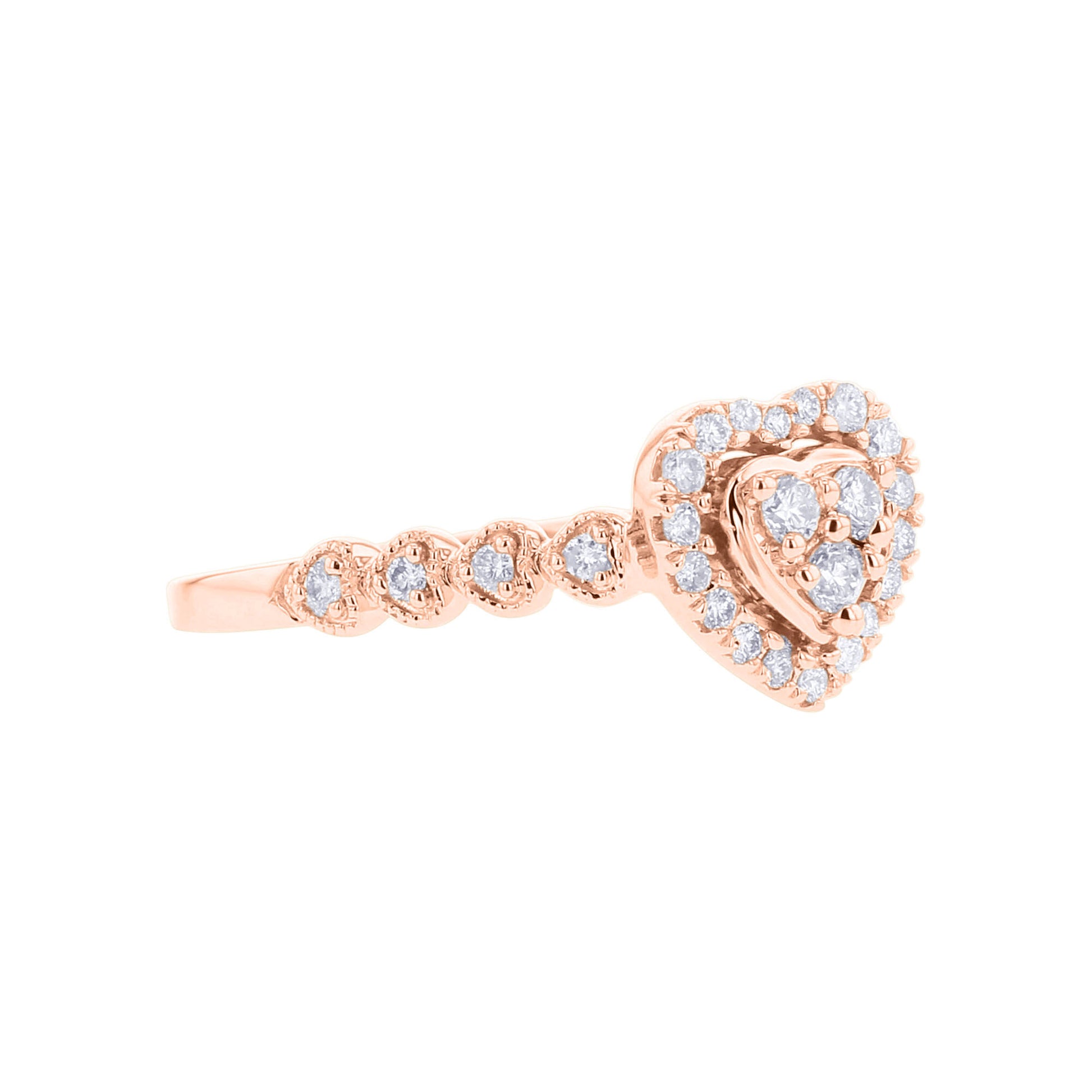 Mila Heart Diamond Ring