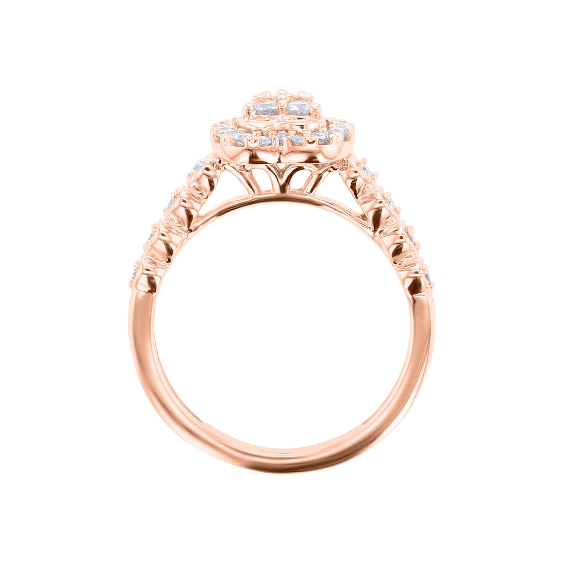 Mila Heart Diamond Ring
