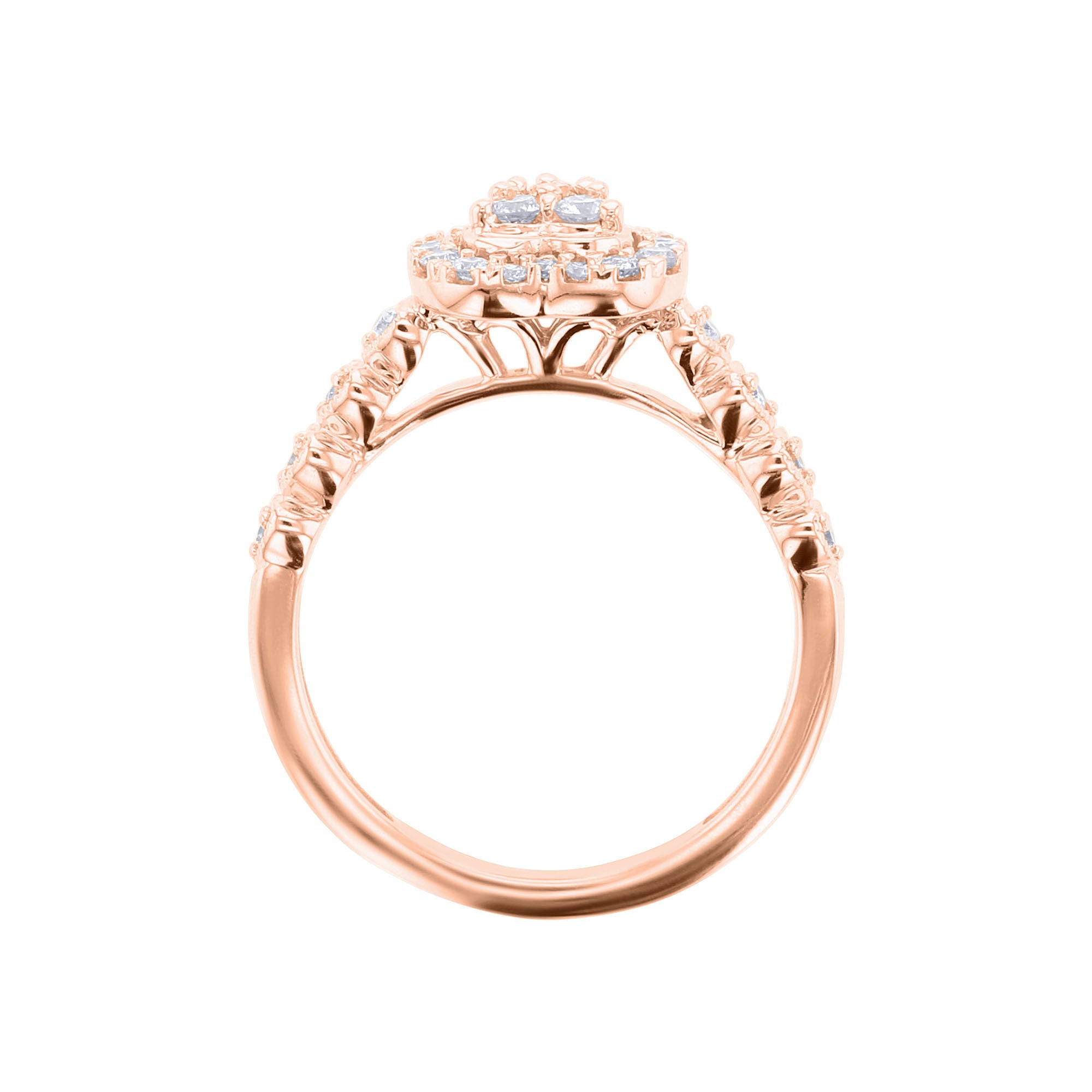 Mila Heart Diamond Ring