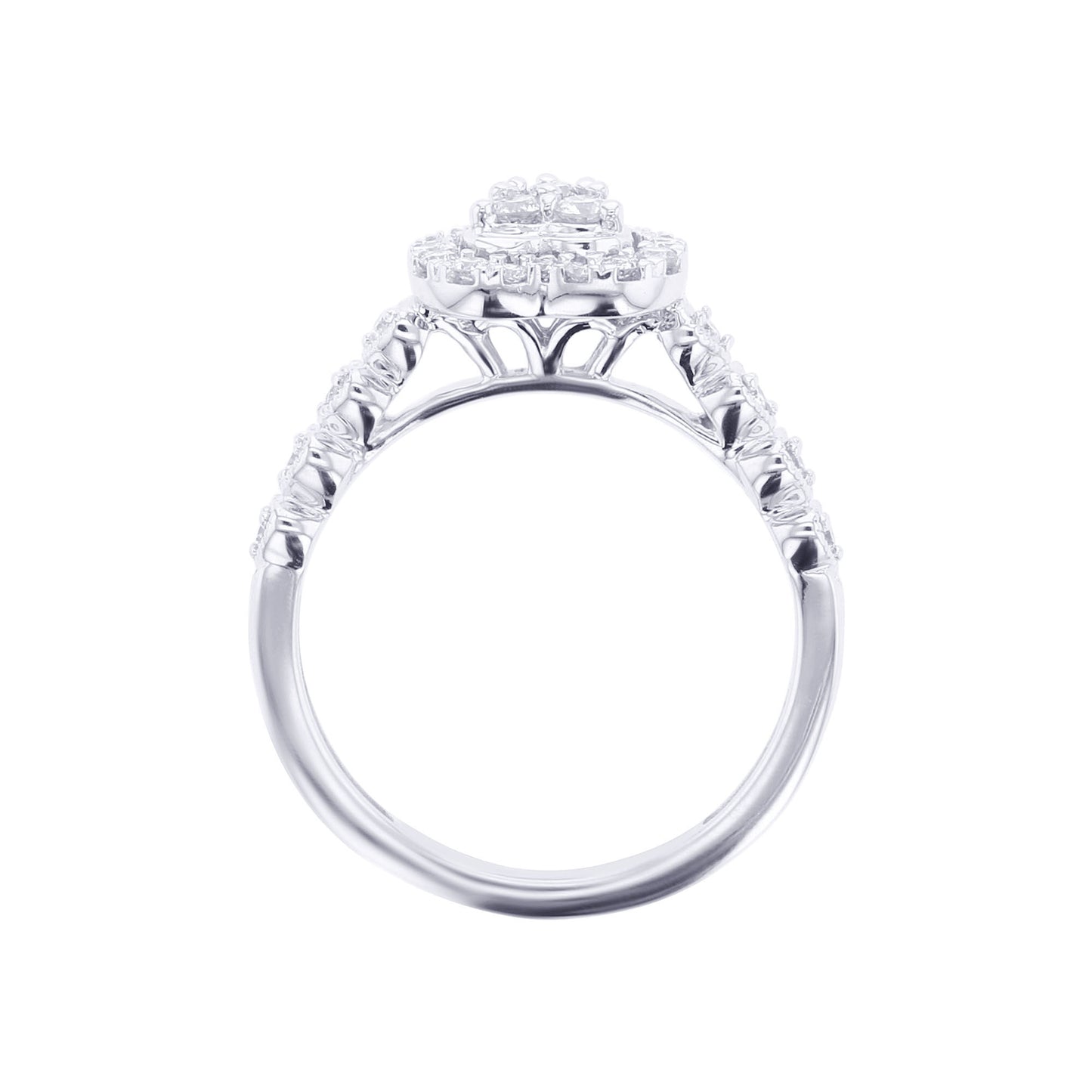 Mila Heart Diamond Ring