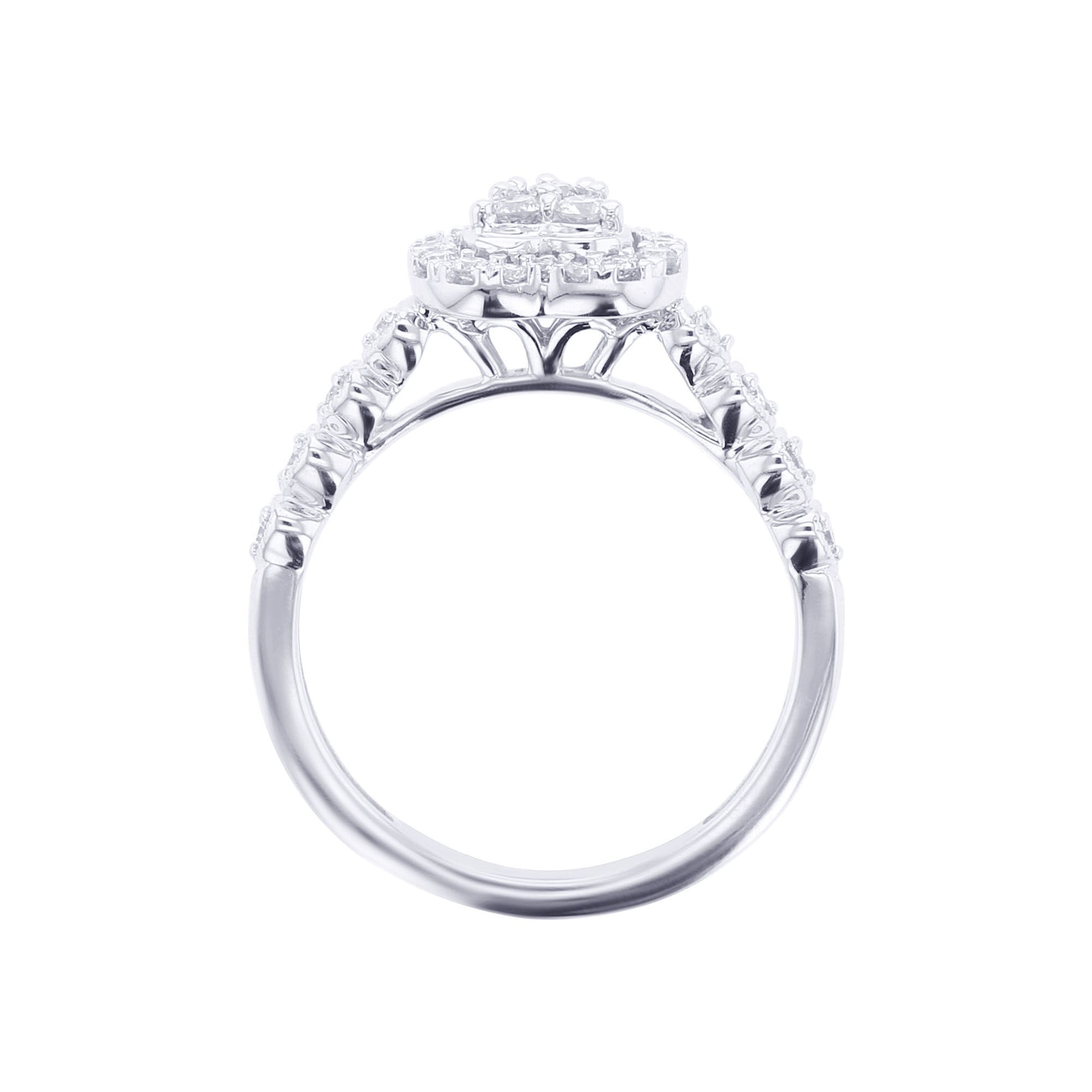 Mila Heart Diamond Ring