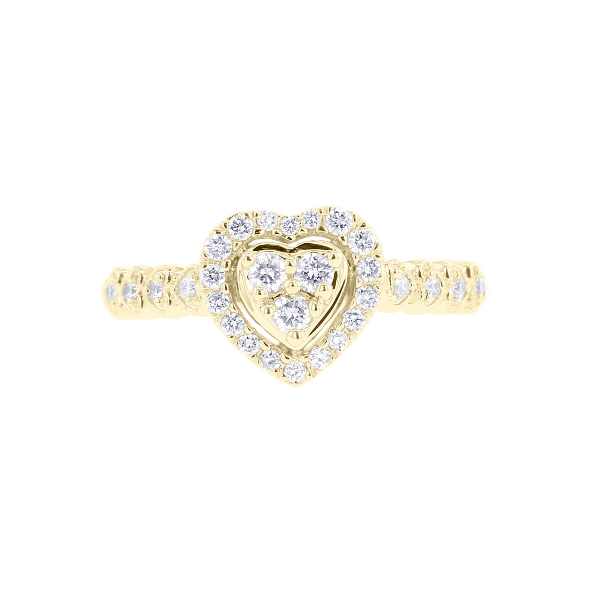 Mila Heart Diamond Ring