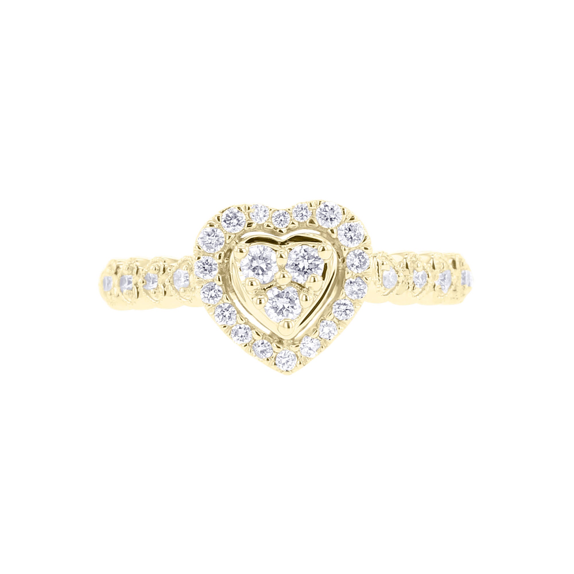 Mila Heart Diamond Ring