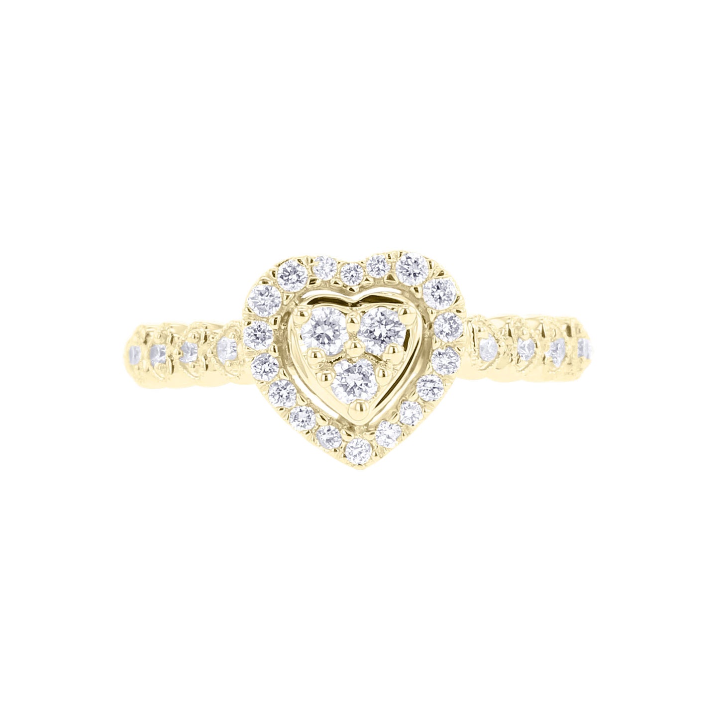 Mila Heart Diamond Ring