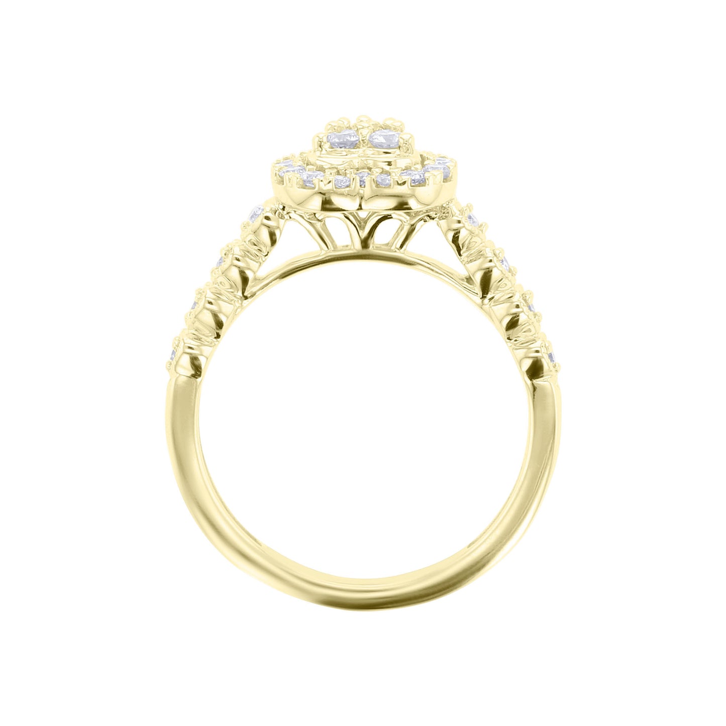 Mila Heart Diamond Ring