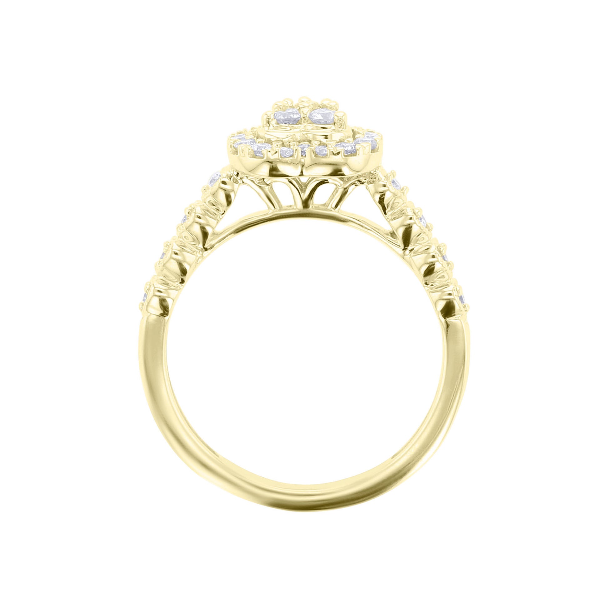 Mila Heart Diamond Ring