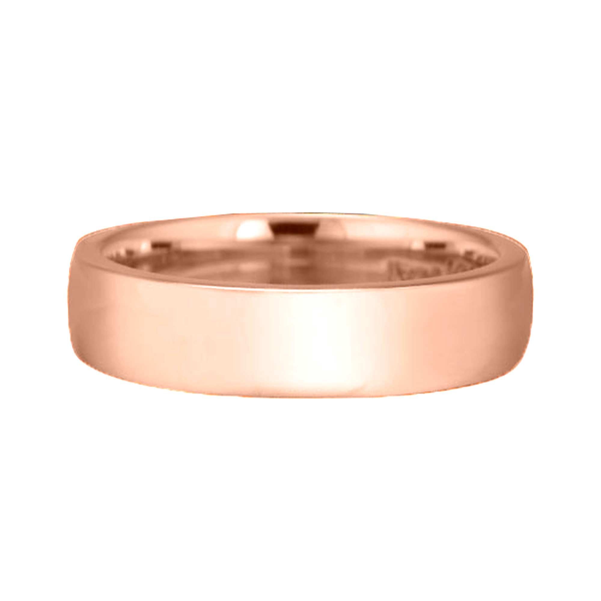 Vesper 6mm Low Dome Wedding Ring
