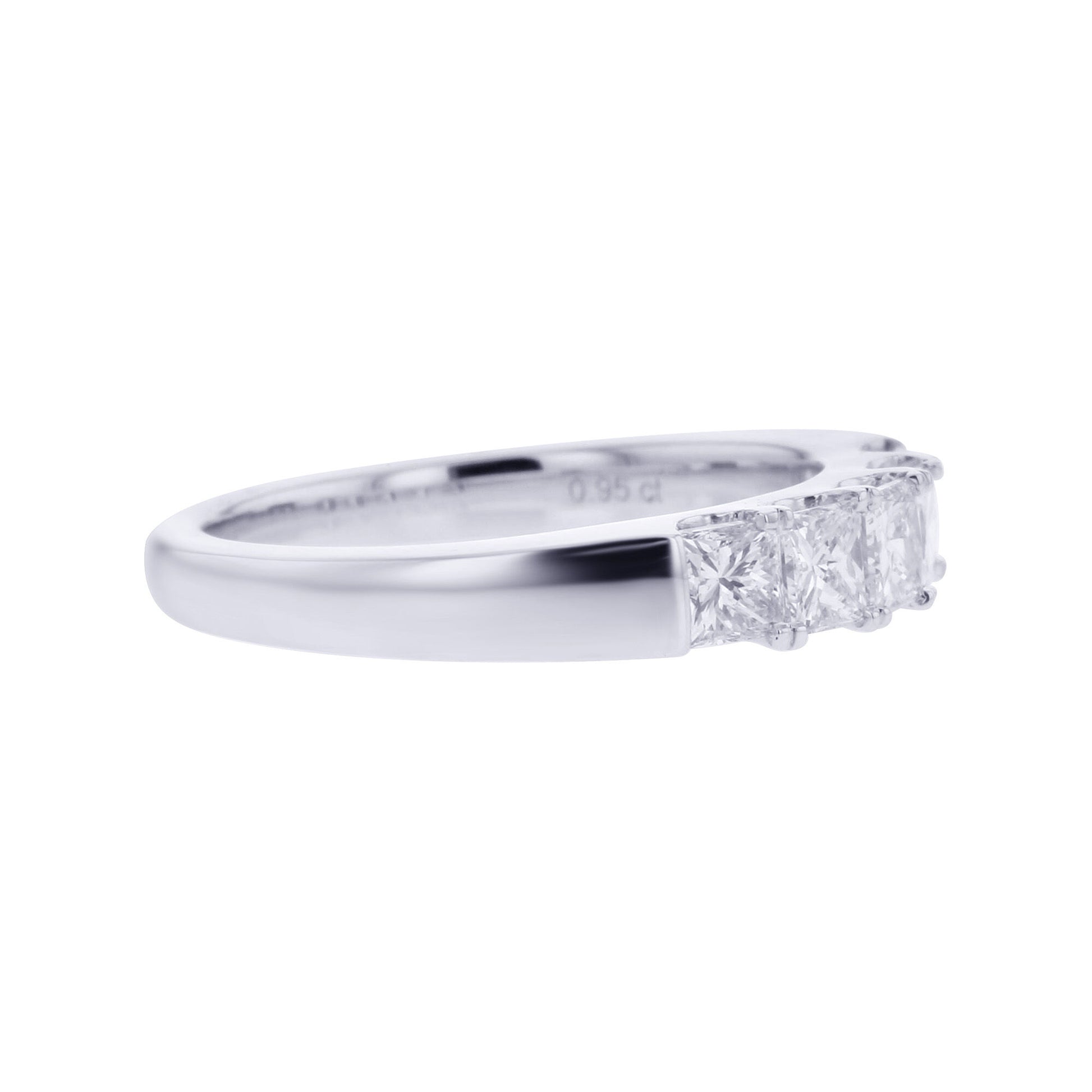 Diana Princess Cut Diamond Wedding Ring 9/10ctw