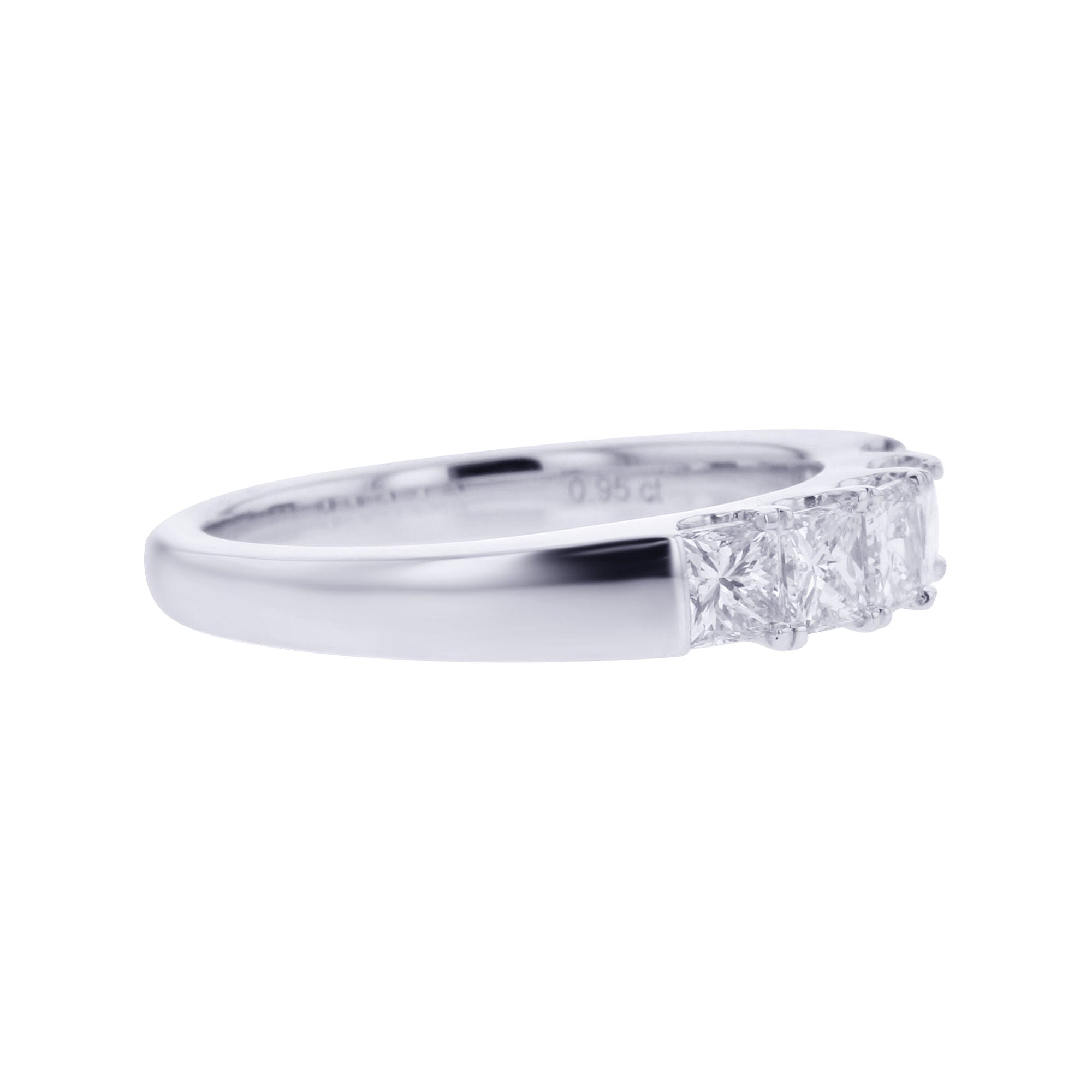 Diana Princess Cut Diamond Wedding Ring 9/10ctw