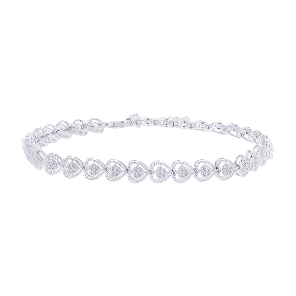 Rolo Cable Link Tennis Bracelet 3ct – Steven Singer Jewelers