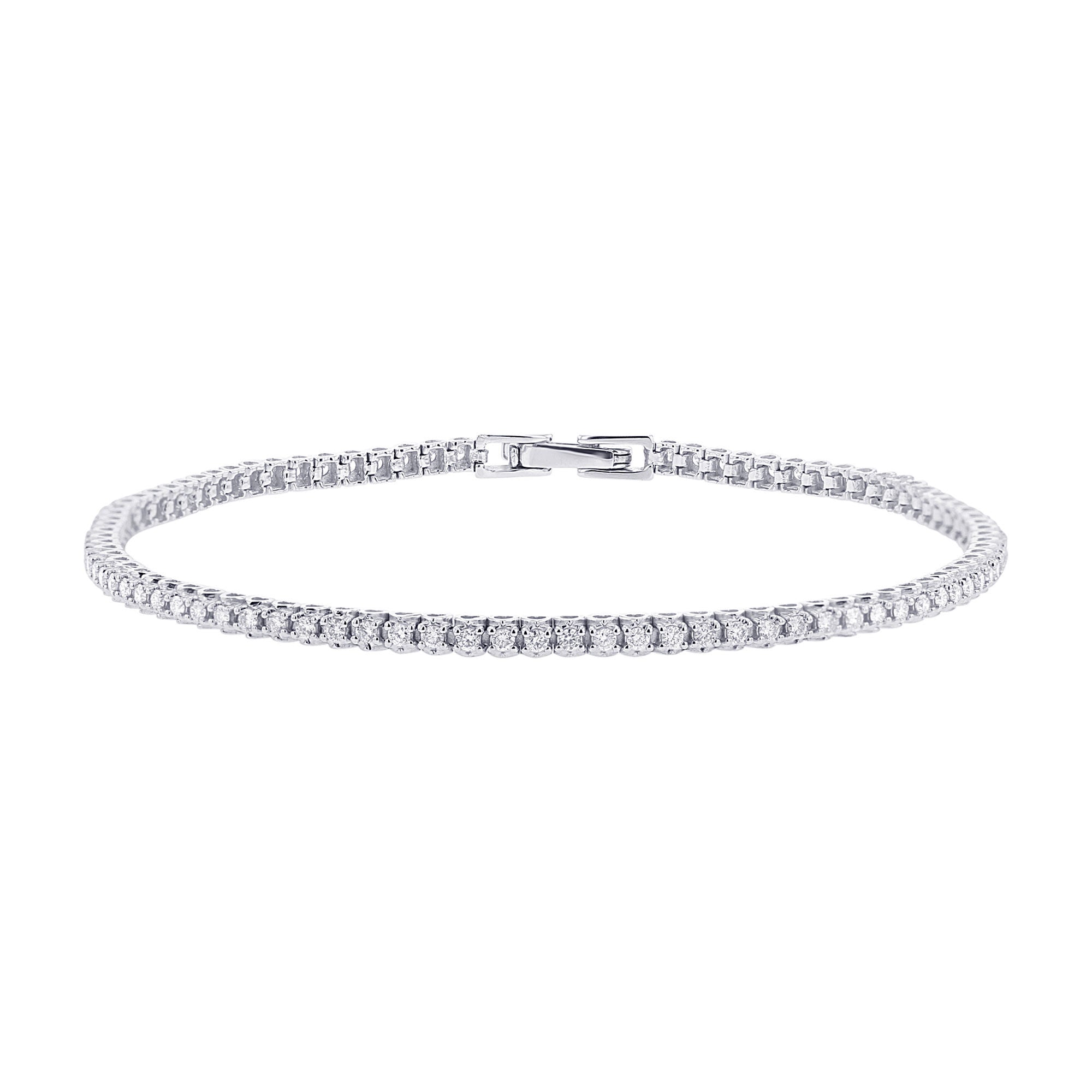 Romantic Diamond Tennis Bracelet 3/4ct