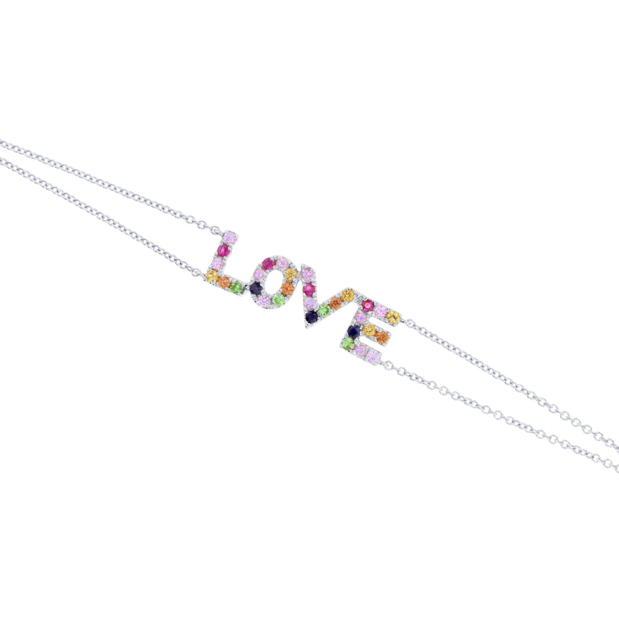 ブレスレット LOVE ME MONSTER Sheer Long Ribbon Chain Bracelet 4BFT354 LOVE ME MONSTER Sheer Long Ribbon Chain Bracelet 4BFT354