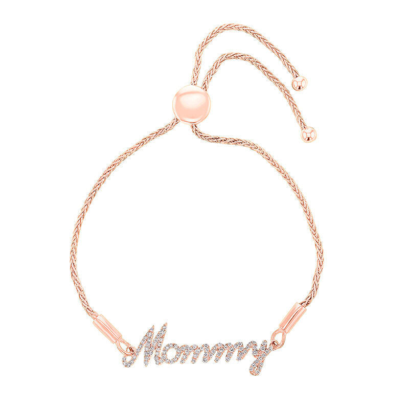 Classic Mommy Diamond Bracelet