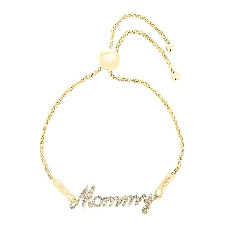 Classic Mommy Diamond Bracelet