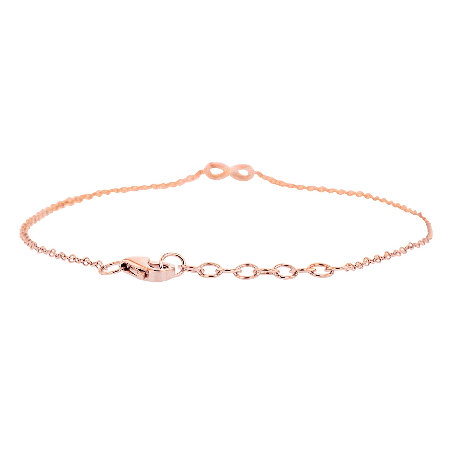 Petite Infinity Chain Diamond Bracelet