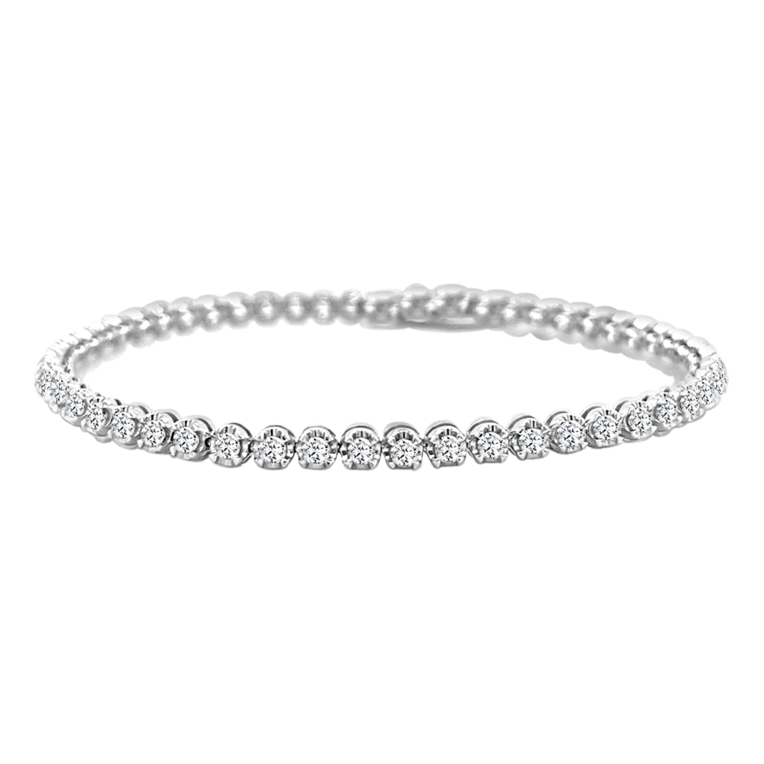 Endless Diamond Tennis Bracelet 2ct