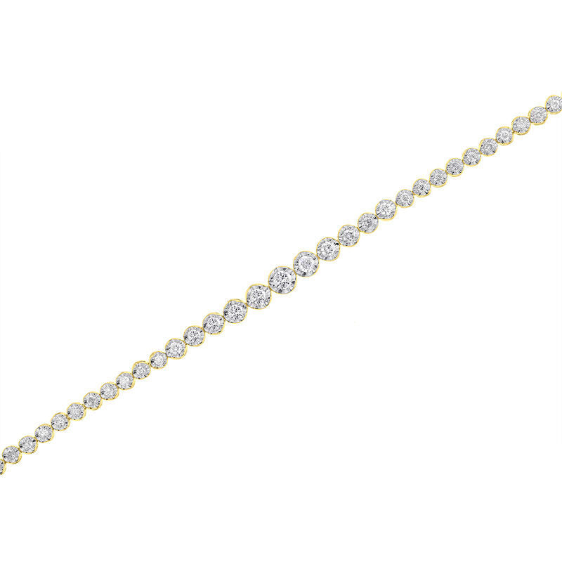 Classic Diamond Tennis Bracelet 4ct – Steven Singer Jewelers