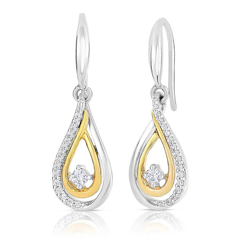 Cradle Diamond Earrings