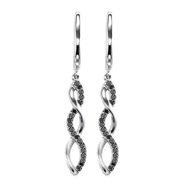 Black Diamond Earrings Steven Singer Jewelers
