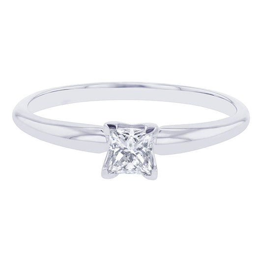 Christa Princess Ready for Love Diamond Engagement Ring 1/3ct