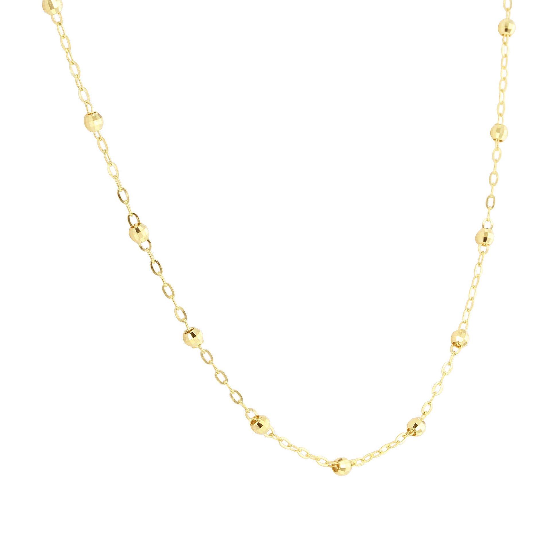 Leslie Bead Chain Necklace