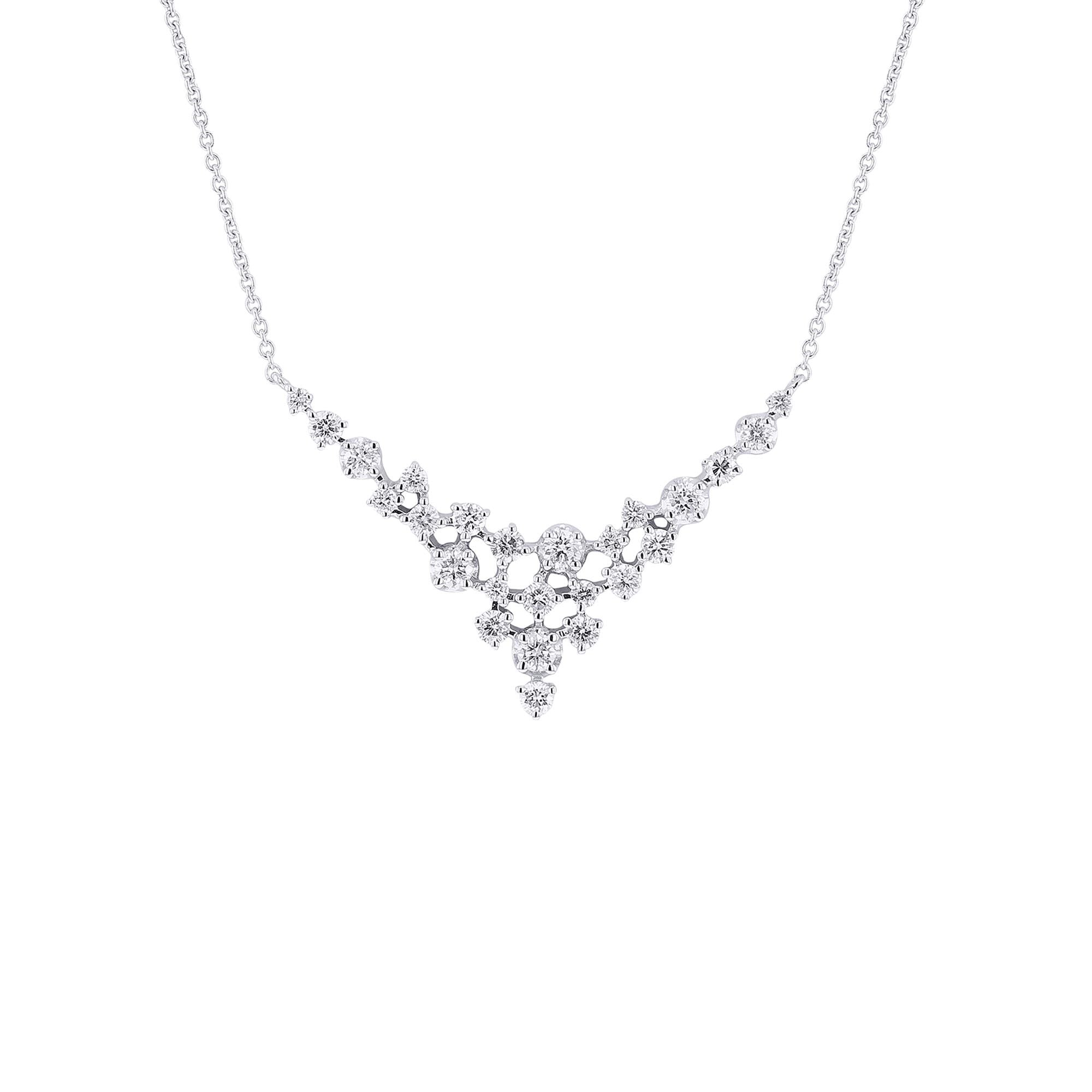 Edythes Entanglement Diamond Necklace – Steven Singer Jewelers