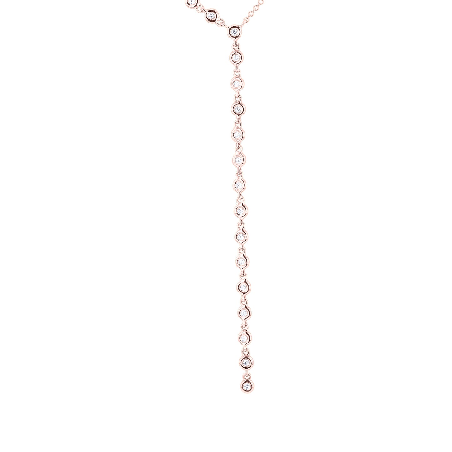 Waterfall Lariat Diamond Necklace