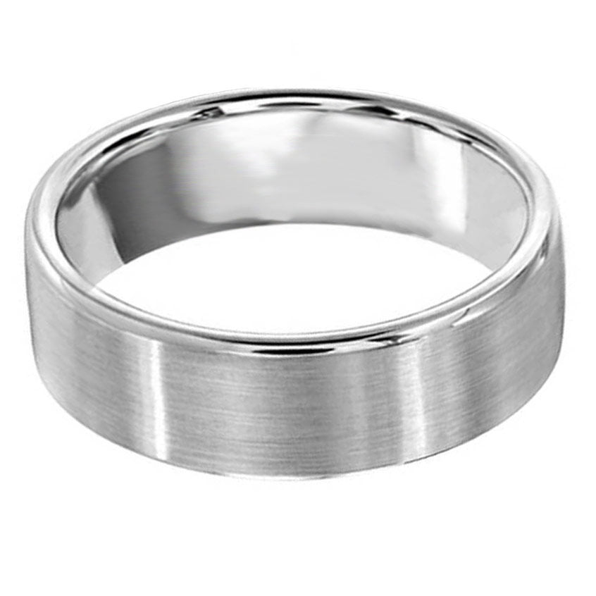 Round Edge Cobalt Wedding Ring