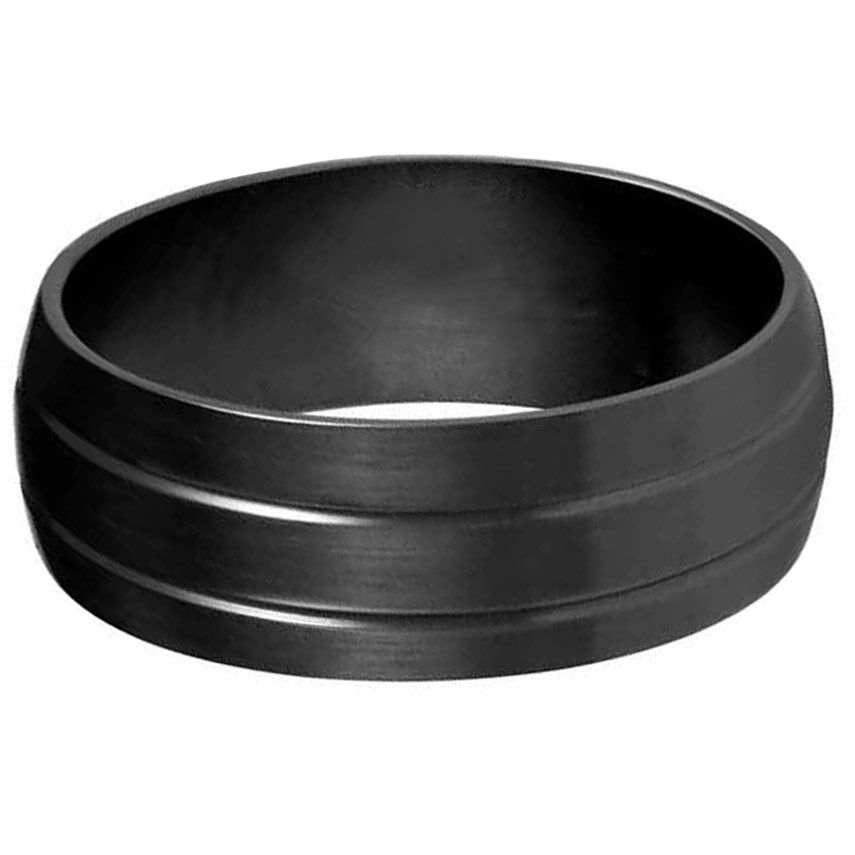 Black Midnight Cobalt 7mm Wedding Ring