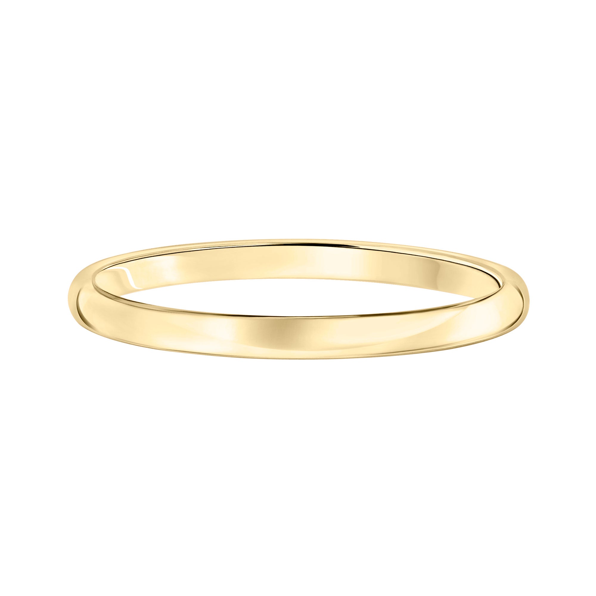 Roux 2mm Light Low Dome Wedding Ring