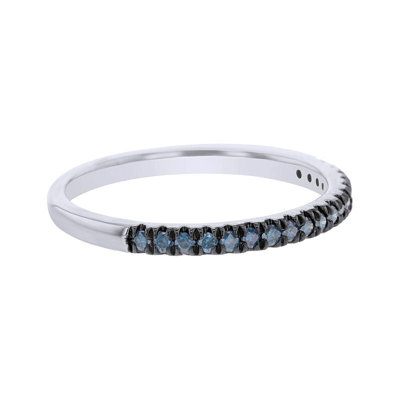 Mermaid Blue Diamond Ring
